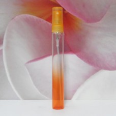 Tube Glass 8 ml Colour with PE Sprayer: ORANGE